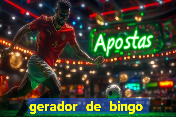 gerador de bingo de palavras